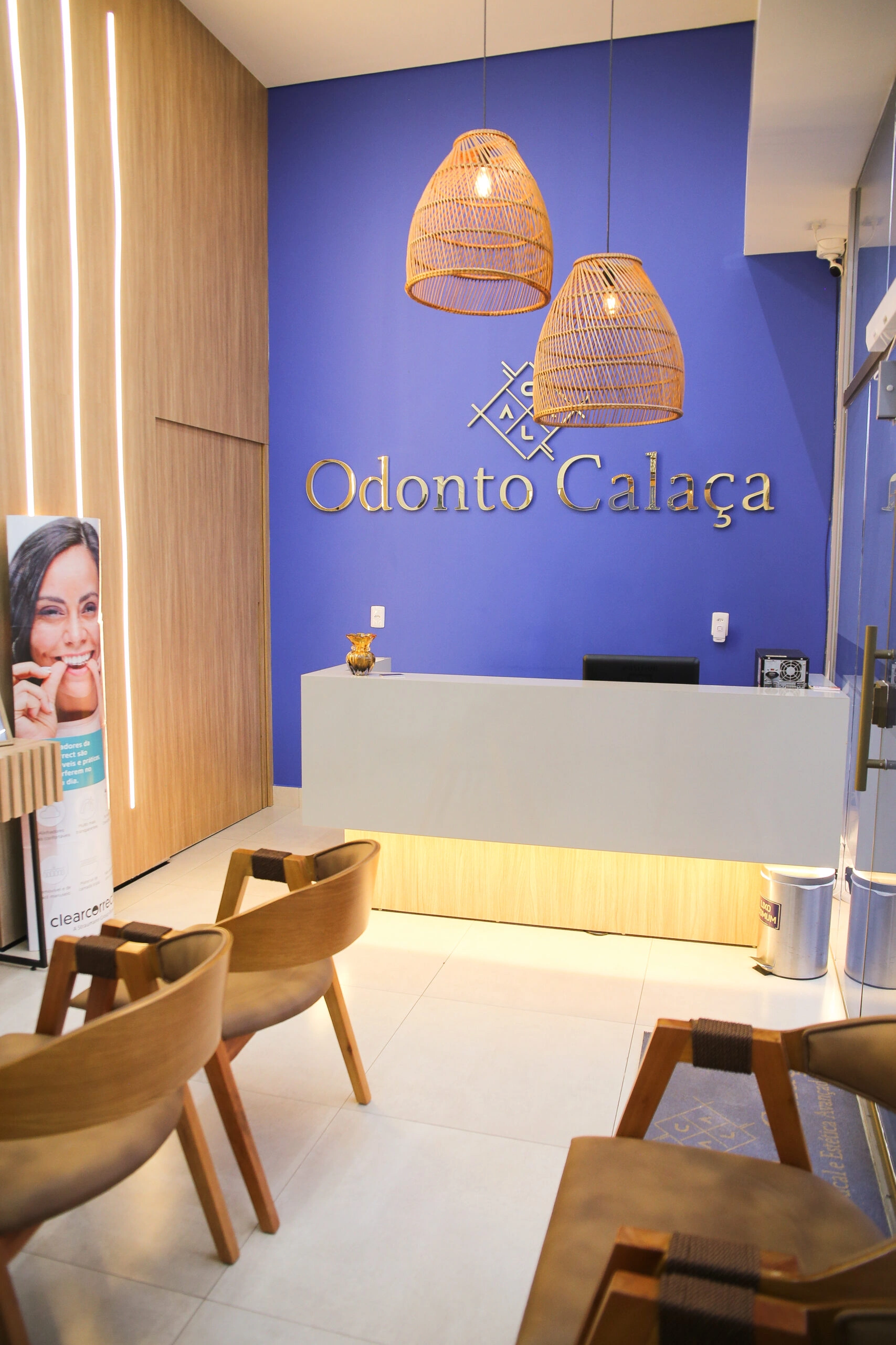 Atendimento odontológico da Odonto Calaça